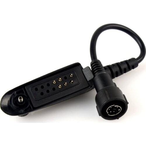 Cable For Military Bone Conduction Noise Cancelling Headset For Motorola MTX950 MTX960 GP320 GP328 GP329 GP338