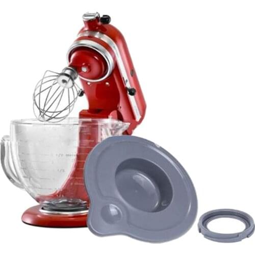 Tilt Head Lid Sealing Cover for KitchenAid K5GB 5-Quart Mixer Glass Bowl Holder Sealing Lid silicone lids for mug beker deksel