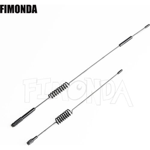 19.5cm/29cm Metal Decorative Antenna for 1/10 RC Crawler Car Traxxas TRX4 Axial SCX10 90046 RC4WD D90 D110 Tamiya CC01 KM2