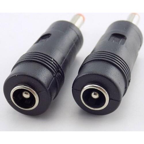 New 1/5/10pcs DC Female to Male DC Power Adapter 5.5x2.1 mm to 3.5x1.35 mm Connector plug Laptop Computer Cables H10