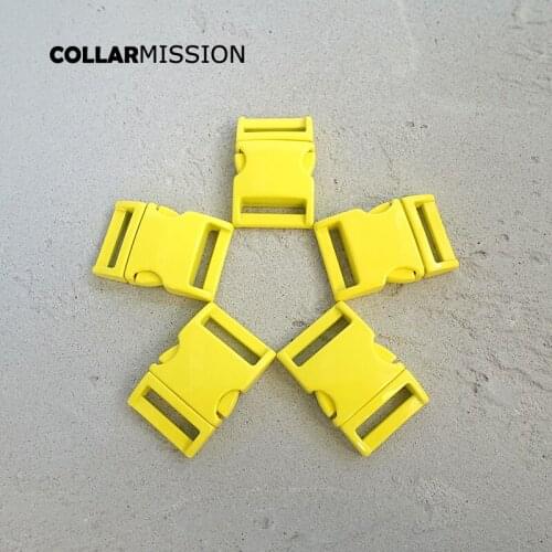 Retailing yellow metal buckle quick side release for garment bag dog accessories 20mm sewing DIY dog collar accessory CCK20Y