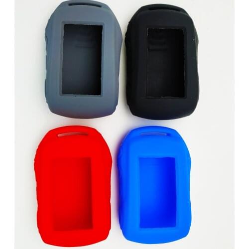 Silicone Case TW9.7 Remote Control Key Fob for Tomahawk 9.7 TW9.9 TW 9.9 two way car alarm system Tomahawk