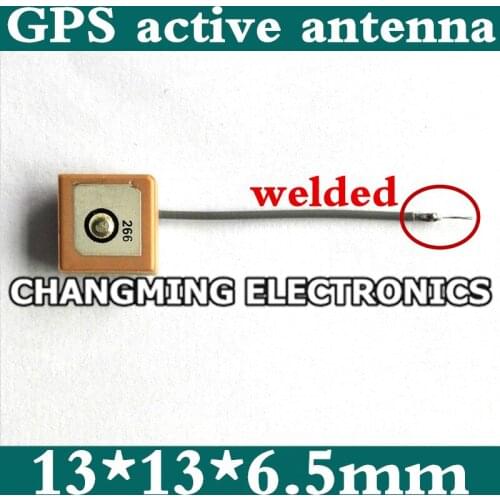 Built-in GPS active antenna 13*13*6.5mm, 21 db gain antenna navigation and positioning(working 100% Free Shipping)5PCS
