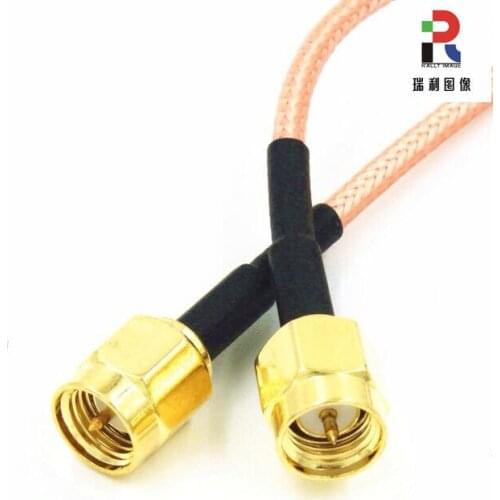 High temperature wire rg316 internal screw internal needle SMA extension wire 15cm 30cm 1.5m 2.5m