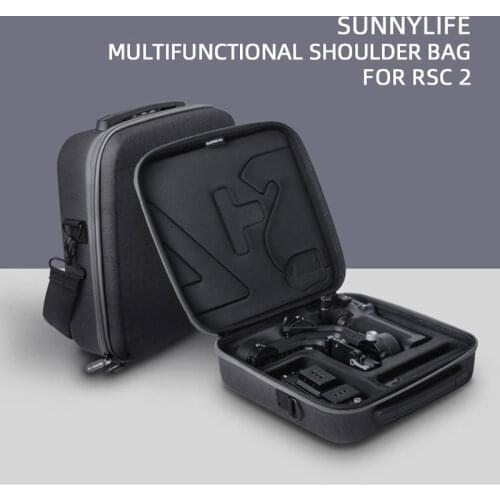 Hard Shell Travel Shoulder Bag Storage Case Suitcase Box for DJI Ronin RSC 2 Gimbal Stabilizer