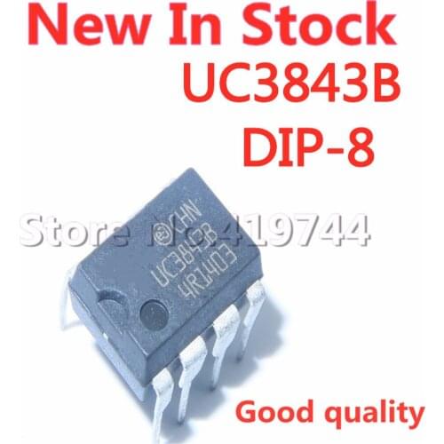5PCS/LOT New original imported UC3843BN UC3843 UC3843B DIP-8 In Stock NEW original IC