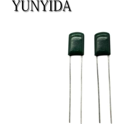 50 pcs Polyester Film Capacitor 2A103J 100V 10NF 0.01UF Free shipping