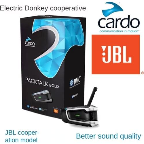 Make for Cardo Packtalk JBL Version Motorcycle Riding Helmet Bluetooth Intercom Communication Headset