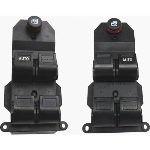 FaroeChi Black Electric Power Window Switch 35760-S9A-G042A 35760-S9A-G042 For Honda CRV CR-V 2002-2006 Civic 2001-2005