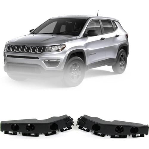 For 2011-2017 Jeep Compass 5182596AB 5182597AB Front Bumper Support Spacer Retainer Brackets LH RH
