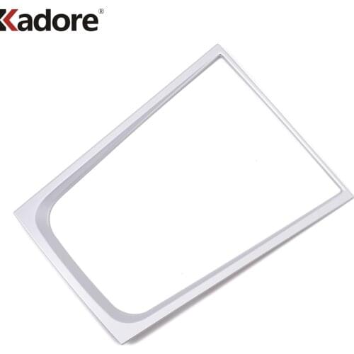 For Skoda kodiaq 2016 2017 2018 ABS Matte Gear Shift Knob Sequin Trim Cover Console Gear Shift Panel Cover Trim