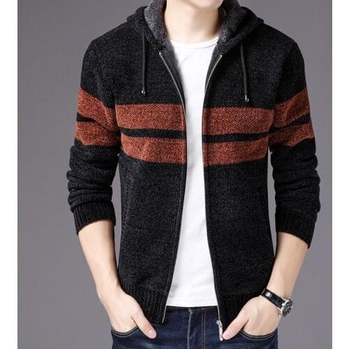 FMLEVANDER Mens Wool Cardigans China