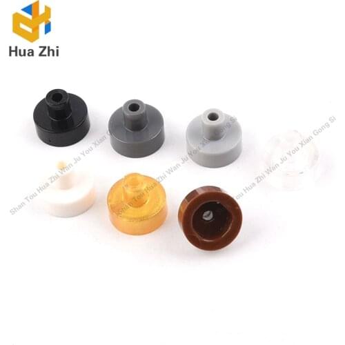 10PCS 20482 Tile Round 1 x 1 with Hollow BarBuilding Blocks Parts MOC DIY Education Build Toys Brick