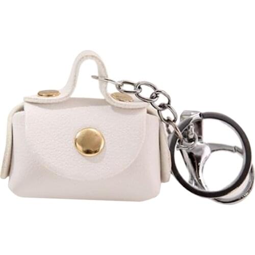 Hot Sale Lovely Women Leather Handbag Bags Accessories Charming Purse KeyRing Pendant Jewelry