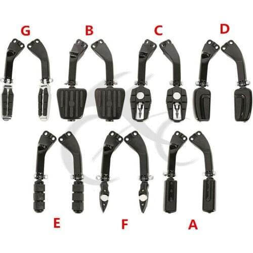 Motorcycle Foot Peg Mounting Brackets For Harley Dyna Glide 2006-2017 Passenger