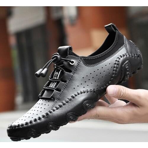 Mens Loafers Classic Moccasins Breathable Non-slip Mens Sneakers New Fashion Hot Sale Mens Casual Shoes Handmade Leather