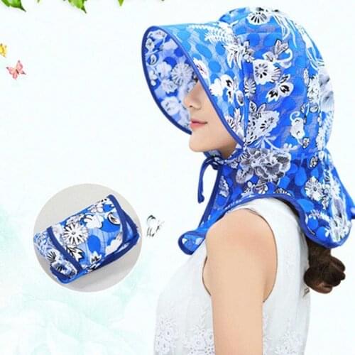 Outdoor Sun Hat UV Protection Hat Fishing Cap Bucket Hats Women Sunhat For Beach