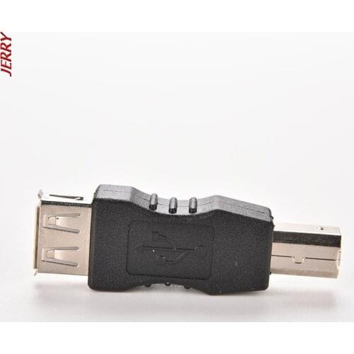 New 1PC USB 2.0 Type A Female To USB Type B Male Converter Adapter USB Printing Cable Connector Changer