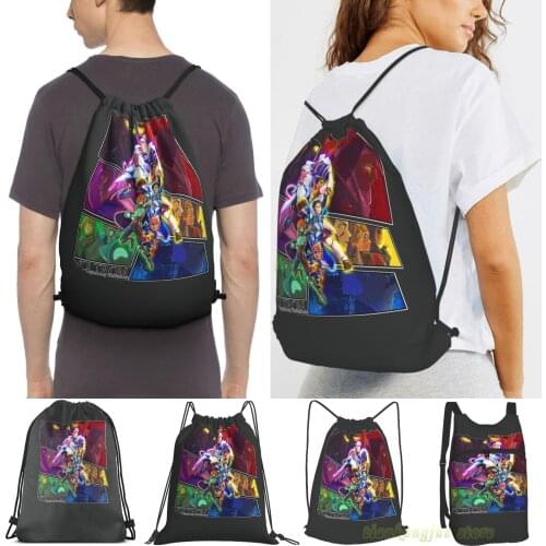 Dungeons And Voltron - Lets Voltron Podcast Special Piece Men Travel Sports Gym Bag Women Drawstring Bags Sackpack Backpack