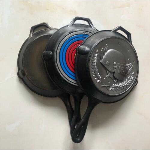 PUBG 1:1 Saucepan Weapons Cosplay Playerunknowns Battlegrounds Surrounding Weapons Props PU Role Play 42cm
