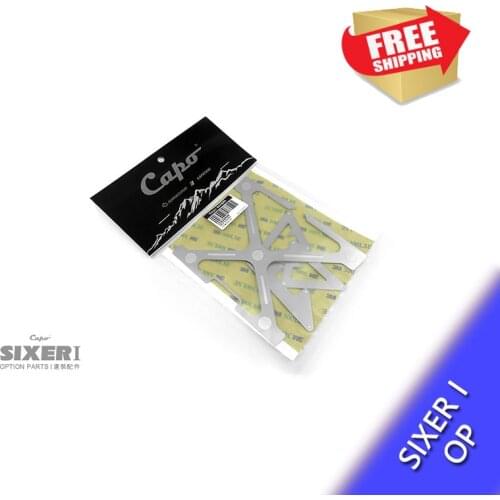 RC Car Capo SIXER 1:6 Samurai Jimny Hood crush zone metal back frame option parts metal