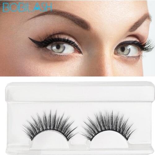 20/50/100Pair False Eyelashes Thick Natural Soft Handmade False Eyelashes Makeup Tool For Eyelash Extension