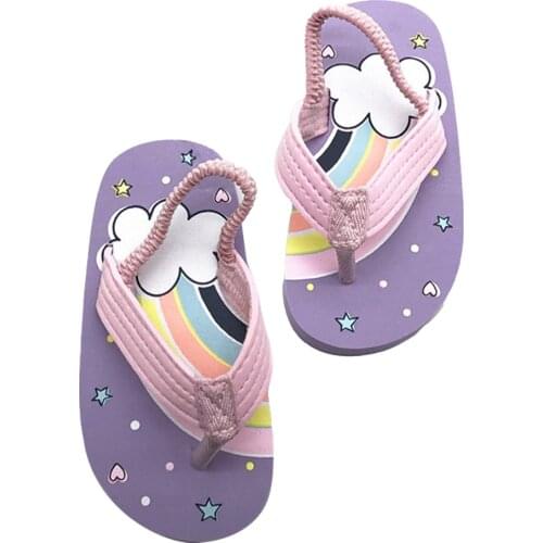 Children Slippers Boys Flip-flops Summer Casual Sandals Fashion Waterproof Child Beach Shoes Baby Girls Home Shoes Kids Slippers