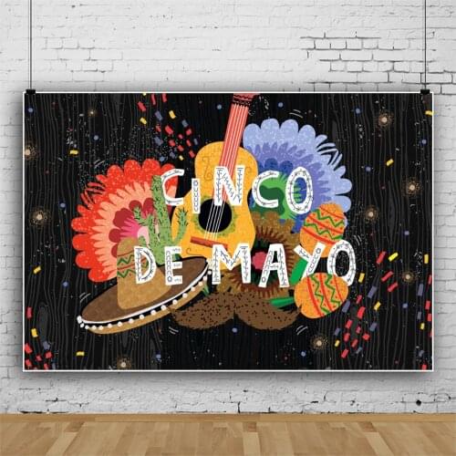 Traditional Festival Featured Hats Background Portrait Photography Party Photozone Decor Backdrops Photocall Studiocinco de mayo