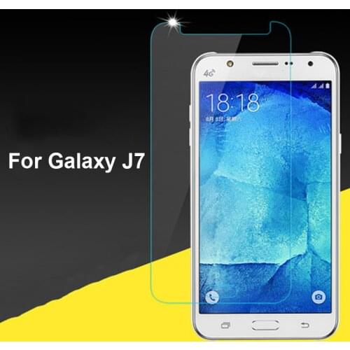 Tempered Glass For Samsung Galaxy J7 J7008 Screen Protector Film Glass For Galaxy J 7 J7009 J700F Tough Protection Glass Cover