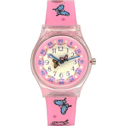 WILLIS Brand Fashion Women Watches Silicone Strap Wristwatch Girl Flower Belts Students Design Electronic Quartz clock Watch