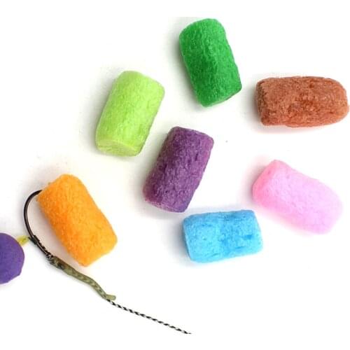 1 Bag Carp Fishing Hook Bait PVA Foam Nuggets for Protecting Teflcon Carp Hook Coarse Feeder Fishing Tackle