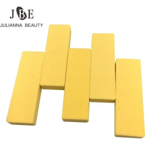 20 Pcs/lot Nail Art Buffer Buffing Sanding Files Block Nail Tips Manicure Pedicure Double Side Soft File Cuticle File