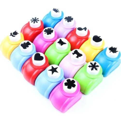 5pc/lot Mini DIY Craft Punch for Scrapbooking Punch Handmade Cut Card Hole Puncher For DIY Gift Card Paper Hole Punch stationery