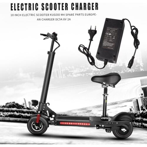 Power Charging Adapter Battery Charger Electric Lightweight Element 10 inch Electric Scooter Decoration for Kugoo M4