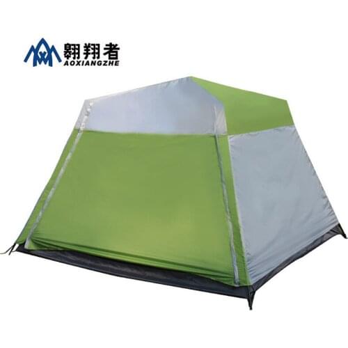 Automatic Ultralarge 300*300*210CM 5-8 Person Increased Heightening Double Layer Waterproof Windproof Camping Tent