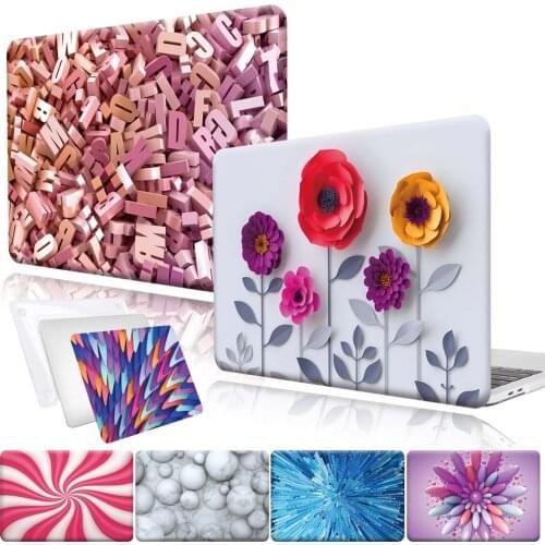 3D Laptop Case for Macbook Pro 13" A2338 M1 2020 A2251 A2289 A1425 A1502 A1706 A1989 A2159 A1708/Pro 15" A1398 A1707 A1990/16"