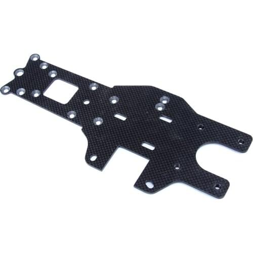 1/5 scale rc baja parts Rovan parts New Product carbon fiber rear chassis plate 650021