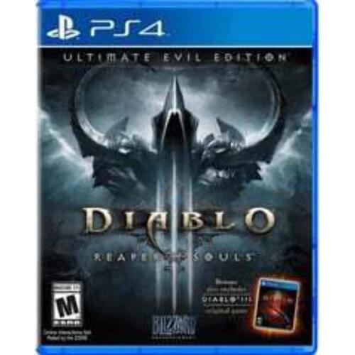 Diablo III Ultimate Evil Edition Playstation 4 Original PS4 Product Disk Game Video Gaming station Console Gameplay DvD Toys CD