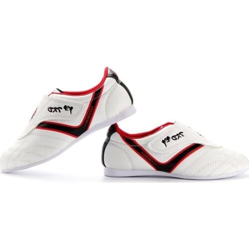 Breathable taekwondo shoes karate martial arts sports shoes childrens sports shoes professional training competition shoes
