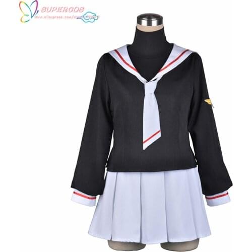 Cardcaptor Sakura Kinomoto Sakura Skirt Uniform Suit Cosplay Costume ,Perfect Custom For you
