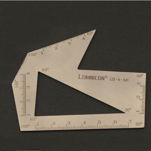 Nasal square ruler nose angle number ruler nose beauty plastic instrument stainless steel nose ruler