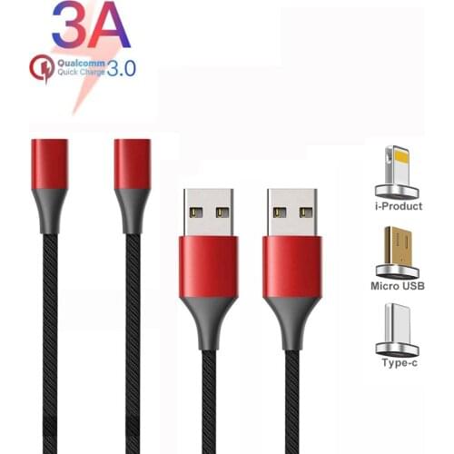 For ZTE nubia X6 USB Micro Cable Magnetic Cable For ZTE nubia V18 data USB Cable For nubia N1 lite Cord Magnetic Charger