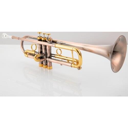 JUPITER KHS Trumpet Retro copper B Flat Trumpete with Mouthpiece and Case Accessories Good Quality
