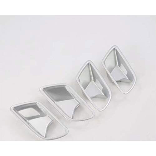 Suitable For 2020-2021 Mercedes-Benz CLA C118 W118 ABS Silver pattern style car door handle door bowl sticker