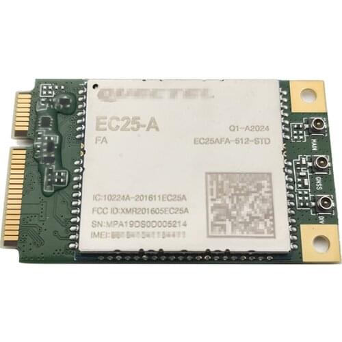 JINYUSHI EC25 EC25-A Mini Pcie B2/ B4/ B5/ B12 4G FDD/TDD-LTE CAT4 Module for Amercia AT&T, T-mobile in the stock
