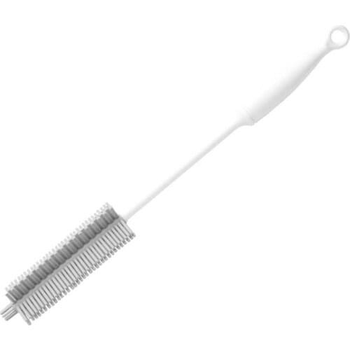 Silicone Cup Brush Kitchen Cleaning Tools Long Handle Drink Wineglass Bottle Glass Cup Washing Sponge Brushes Teacup Brush