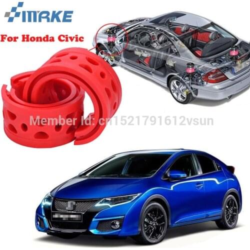 SmRKE For Honda Civic High-quality Front /Rear Car Auto Shock Absorber Spring Bumper Power Cushion Buffer