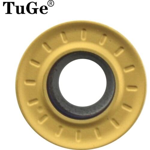 TuGe RPMW1204MO RPMW1003MO TG1515 face mills EMRW inserts blade carbide milling cutter round inserts for metal