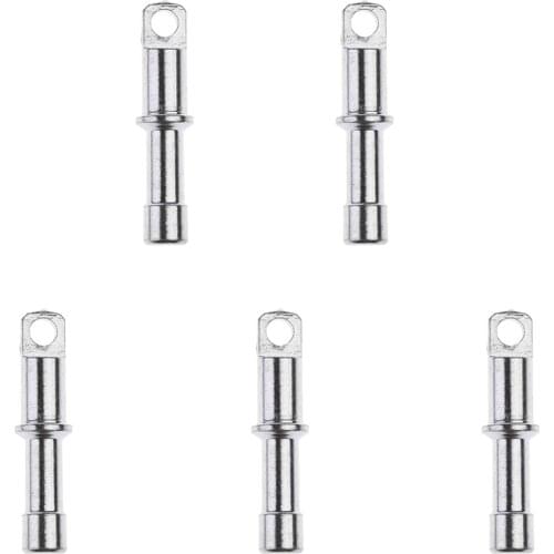 Pack of 5) Lightweight Aluminium Alloy End Plugs Replacement for 9.5mm/11mm Sun Shade Awning Shelter Tent Pole