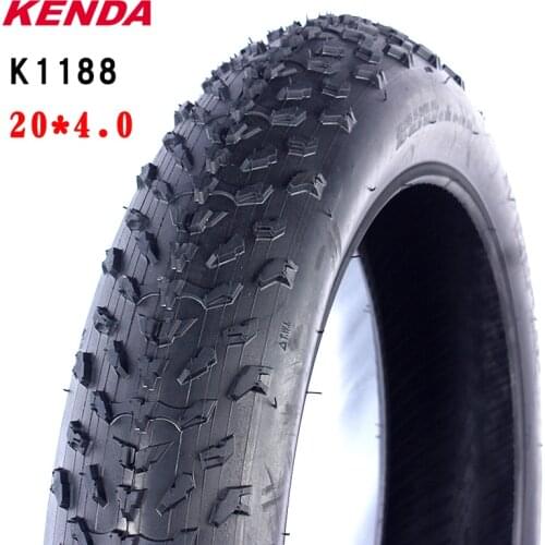 KENDA k1188 snow beach bike tyre 20inches 20*4.0 60TPI 5-30PSI bicycle fat tire extra wide inner and outer tire